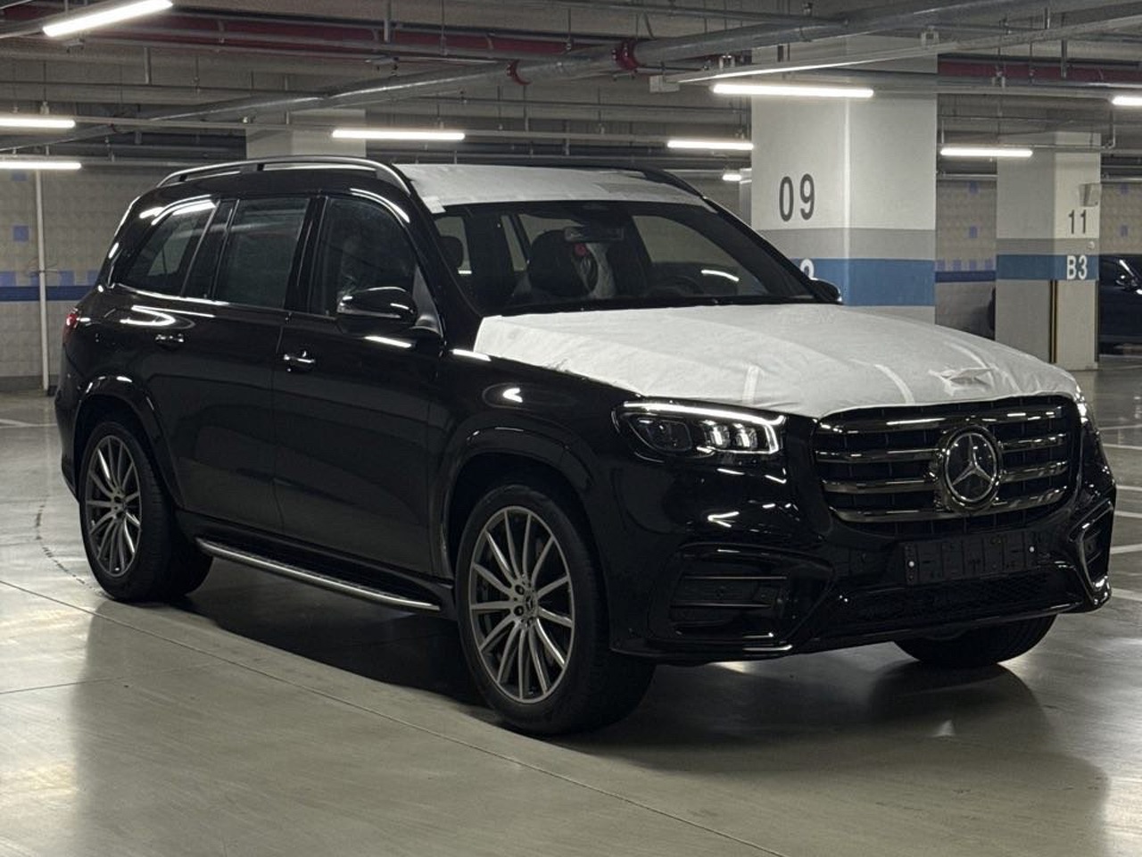 Mercedes-Benz GLS II (X167) [рестайлинг] 450 3.0d AT 4Matic (367 л.с.) Base Чёрный 2026 