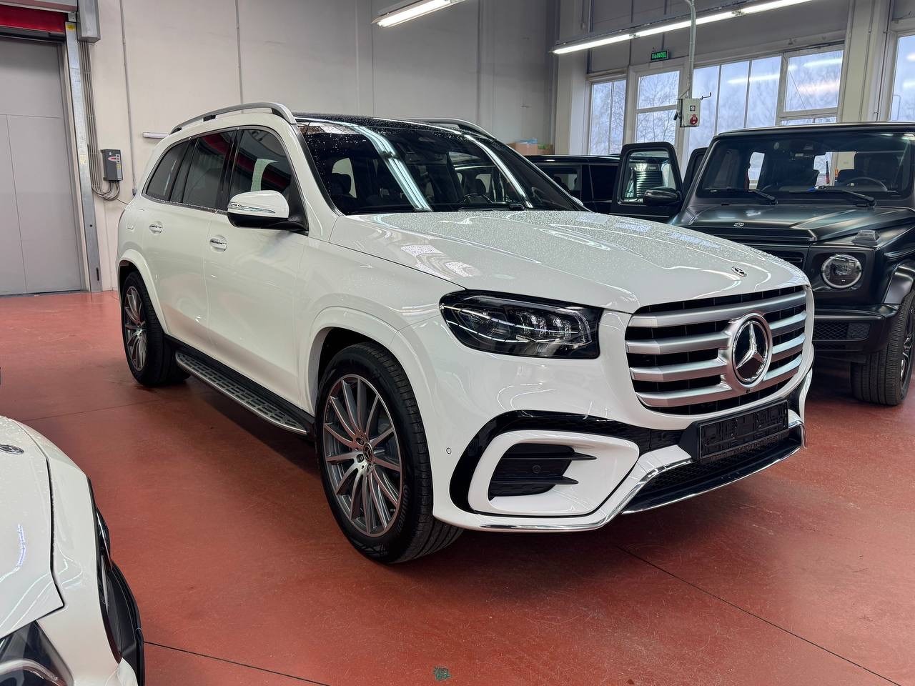 Mercedes-Benz GLS II (X167) [рестайлинг] 450 3.0d AT 4Matic (367 л.с.) Base Белый 2025 