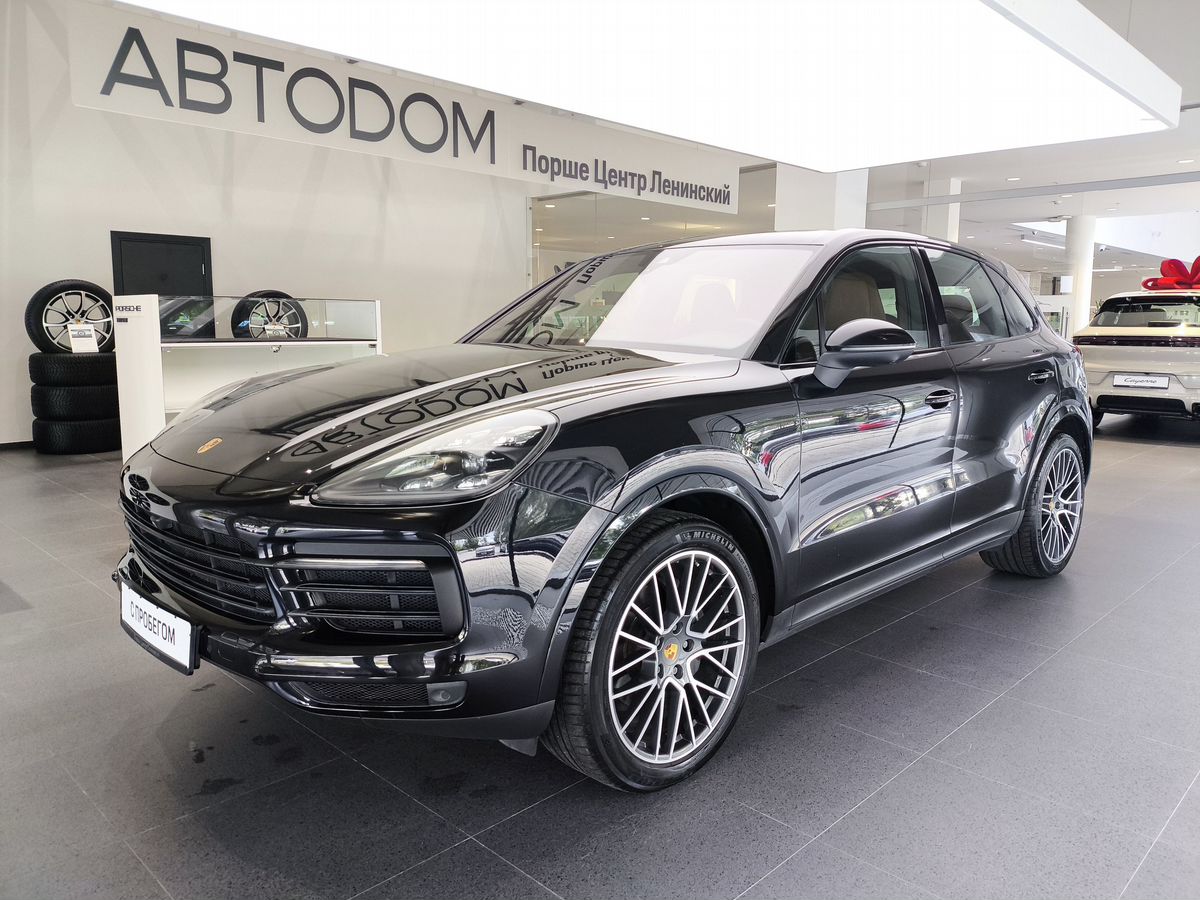 Porsche Cayenne III поколение 3.0 AT 4WD (340 л.с.) Base Чёрный 2020 с пробегом 134 934 км