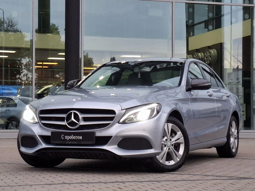 Mercedes-Benz C-Класс IV поколение (W205/S205/C205) 200 2.0 7AT 4Matic (184 л.с.) Особая серия Серый 2015 с пробегом 122 107 км