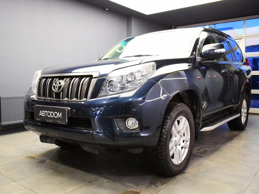 Автомобиль Toyota Land Cruiser Prado IV поколение (J150) 3.0d AT 4WD (173 л.с.) Элеганс Серый 2010 с пробегом 292 358 км