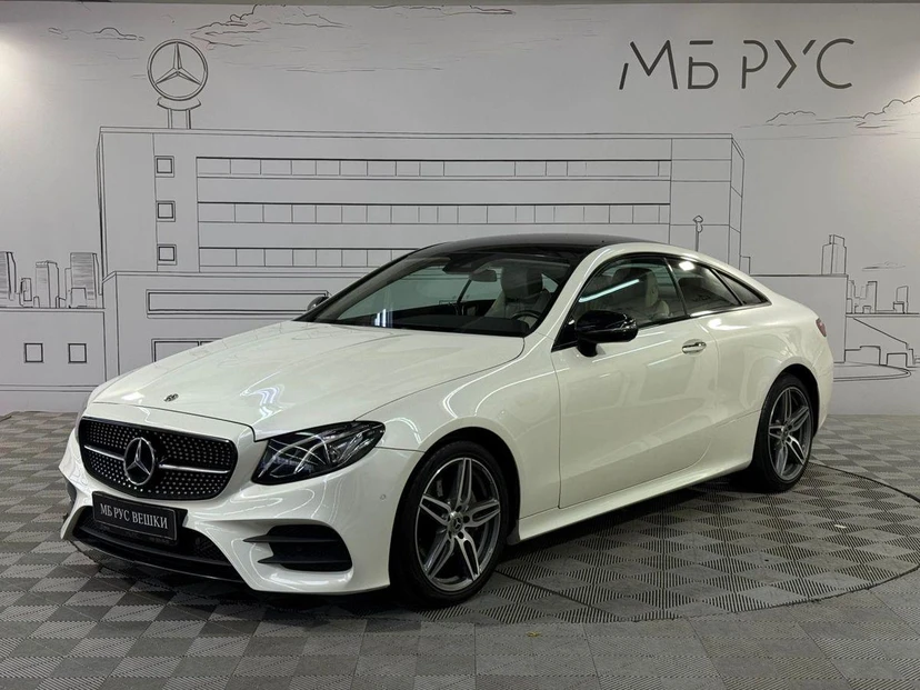 Mercedes-Benz E-Класс V поколение (W213/S213/C238) 200 2.0 AT 4Matic (184 л.с.) Sport Белый 2018 с пробегом 80 801 км