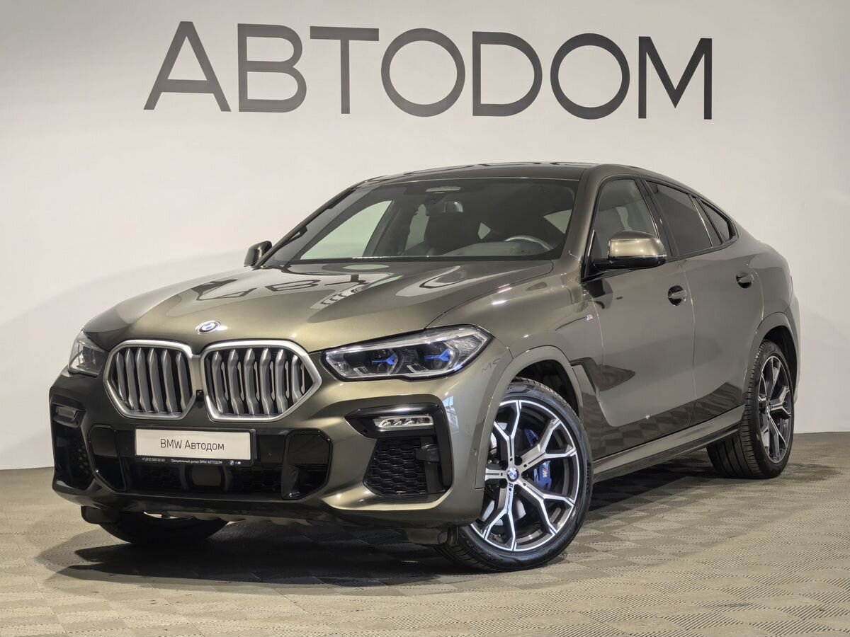BMW X6 III поколение (G06) 3.0d AT 4WD (249 л.с.) M Sport Pro Зелёный 2020 с пробегом 79 930 км