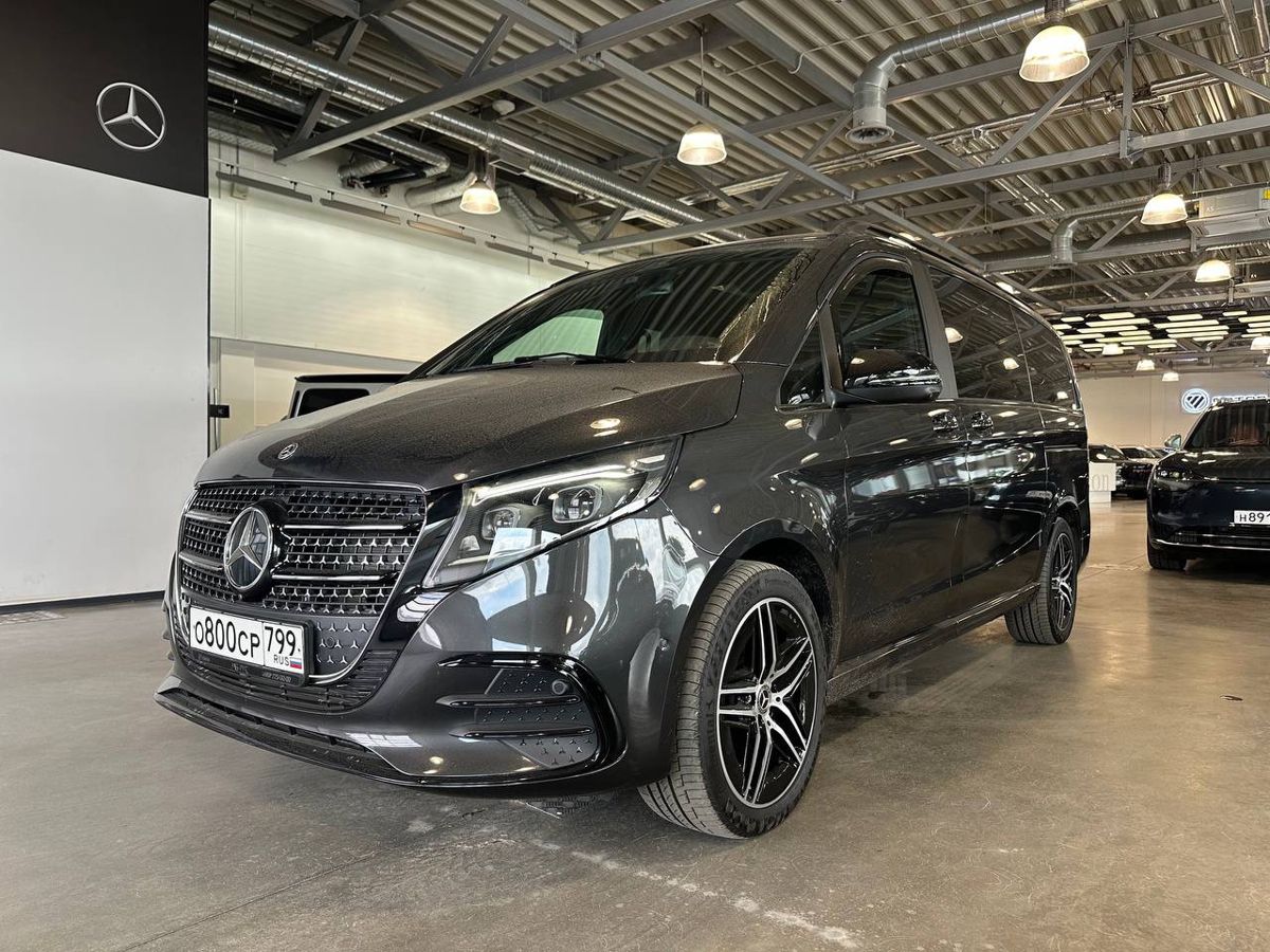 Mercedes-Benz V-Класс II (W447) [2-й рестайлинг] 2.0d AT 4Matic Long (237 л.с.) Avantgarde AMG Line Серый 2024 с пробегом 7 900 км