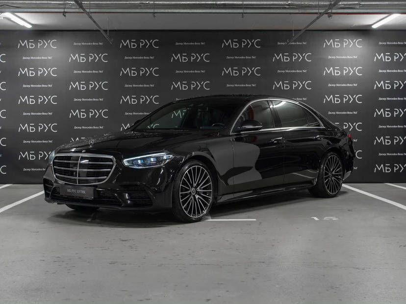 Mercedes-Benz S-Класс VII поколение (W223) 450 3.0 AT 4Matic (367 л.с.) Premium Чёрный 2021 с пробегом 111 118 км