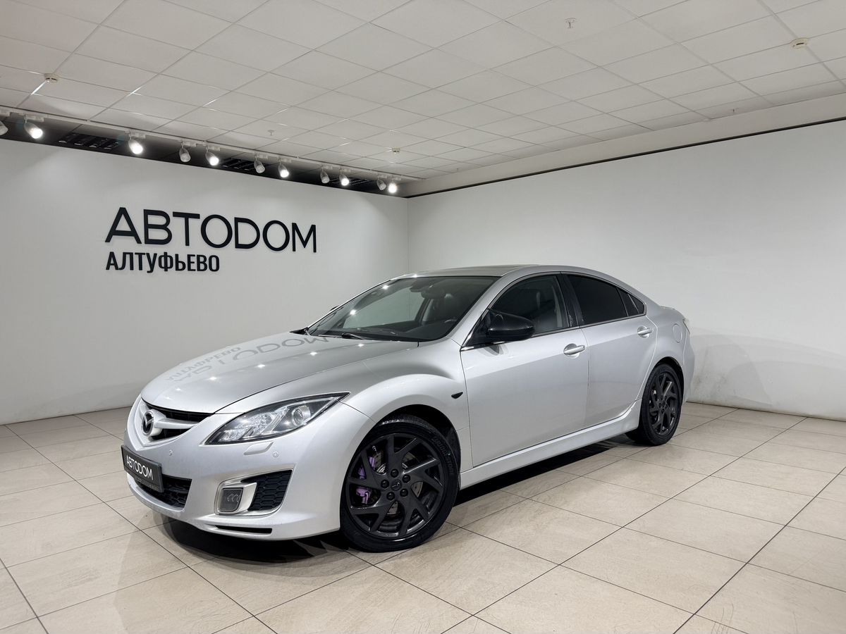 Mazda 6 II поколение (GH) 2.0 AT (147 л.с.) Sport Серебристый 2008 с пробегом 318 310 км