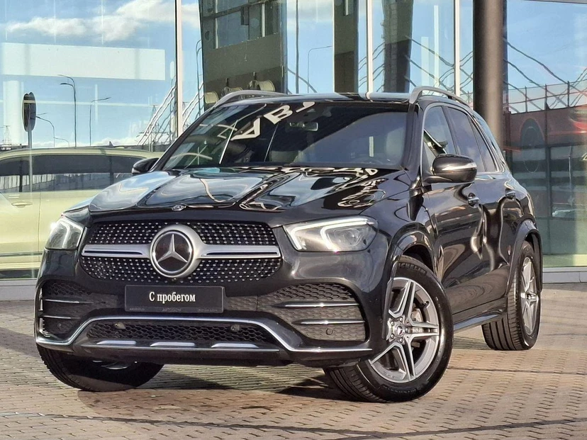 Mercedes-Benz GLE II поколение (V167) 450 3.0 AT 4Matic (367 л.с.) Sport Plus Чёрный 2019 с пробегом 128 608 км