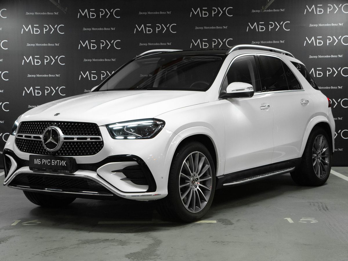 Mercedes-Benz GLE II (V167) [рестайлинг] 450 3.0 AT 4Matic (381 л.с.) Base Белый 2025 с пробегом 6 254 км