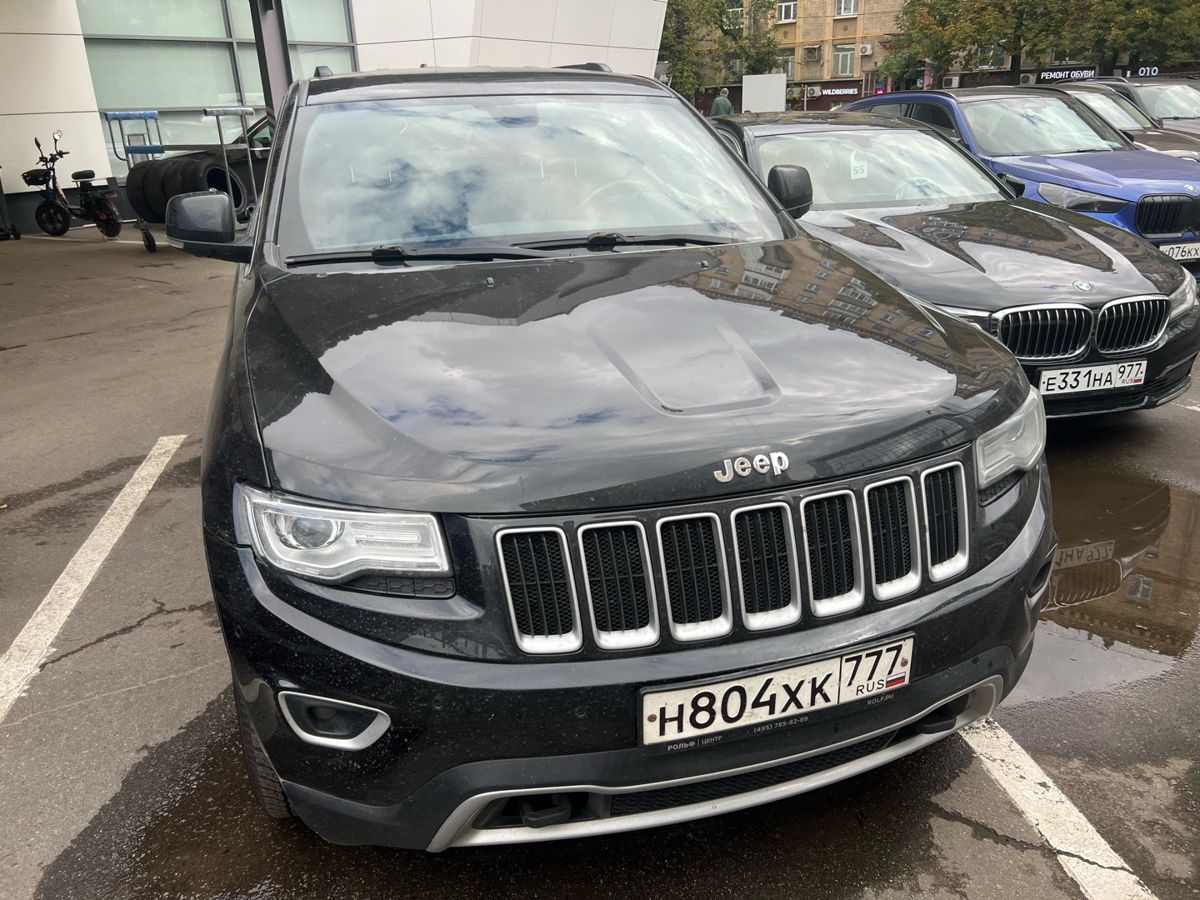 Jeep Grand Cherokee IV (WK2) [рестайлинг] 3.0 AT 4WD (238 л.с.) Limited Чёрный 2016 с пробегом 163 211 км