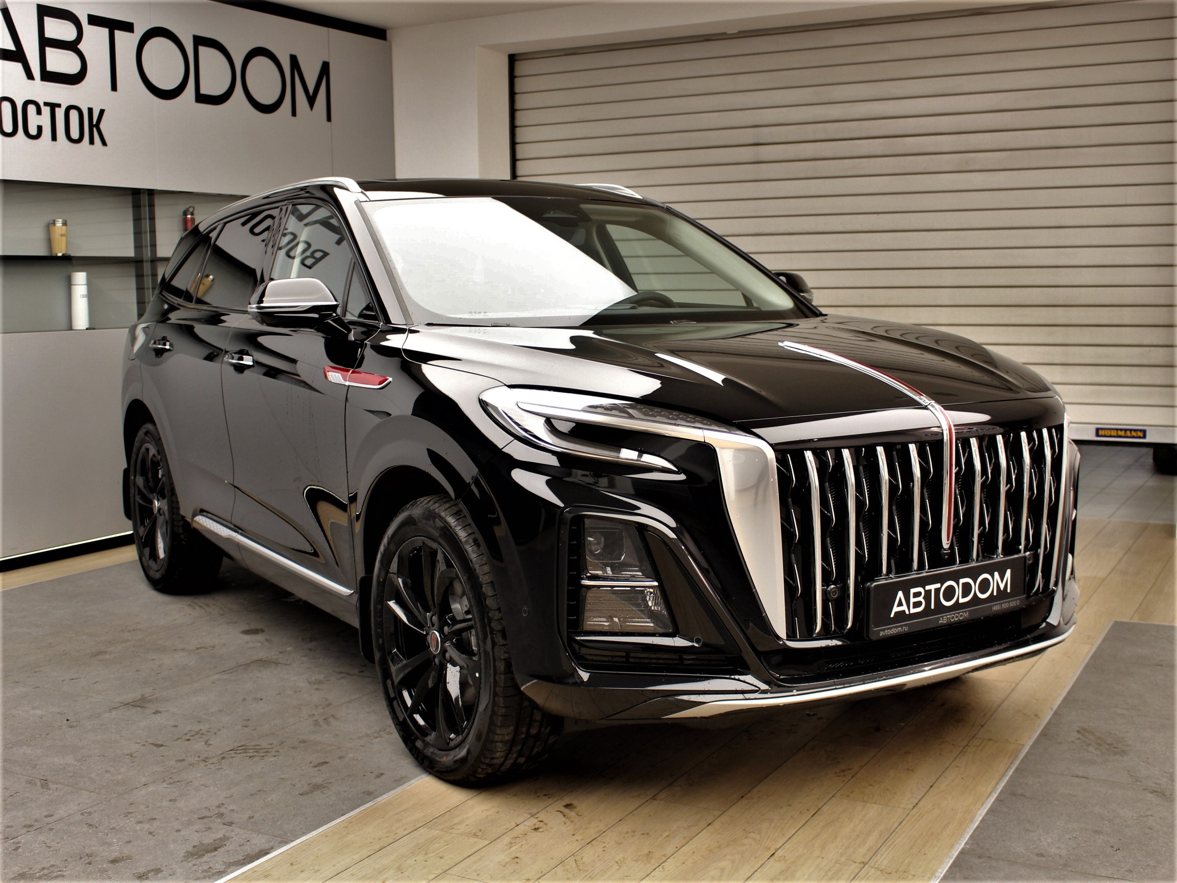 Автомобиль Hongqi HS3 I поколение 2.0 AT 4WD (245 л.с.) Deluxe Чёрный 2025 