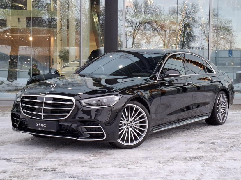 Автомобиль Mercedes-Benz S-Класс VII поколение (W223) 3.0 AT 4Matic (449 л.с.) Base Чёрный 2025
