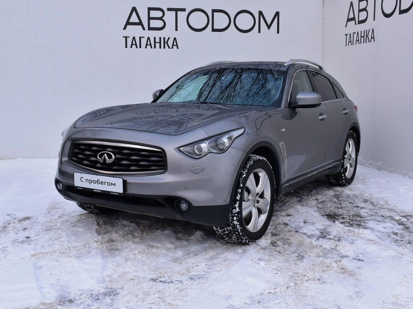 Автомобиль Infiniti FX II поколение 3.7 AT 4WD (333 л.с.) Elegance Серый 2010 с пробегом 113 036 км