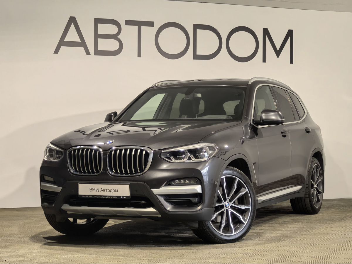 BMW X3 III поколение (G01) 2.0d AT 4WD (190 л.с.) xLine Серый 2019 с пробегом 132 070 км
