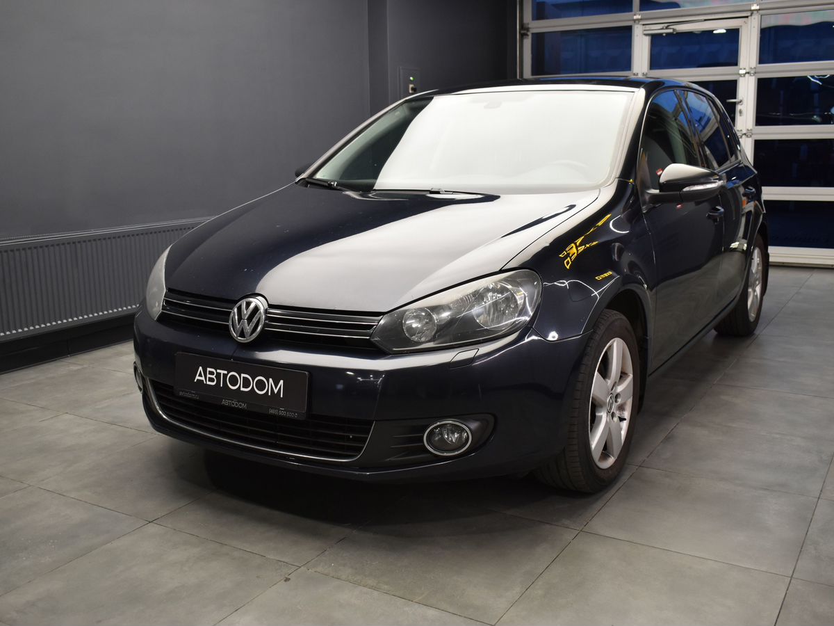 Volkswagen Golf VI поколение 1.4 MT (122 л.с.) Highline Чёрный 2011 с пробегом 165 800 км