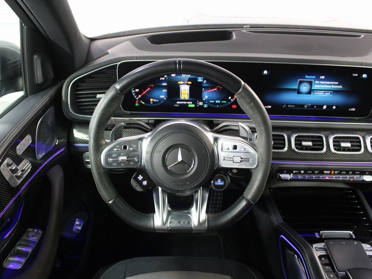 Автомобиль Mercedes-Benz GLS AMG II поколение (X167) 63 AMG 4.0 AT 4Matic (612 л.с.) AMG Серый 2020 с пробегом 35 066 км
