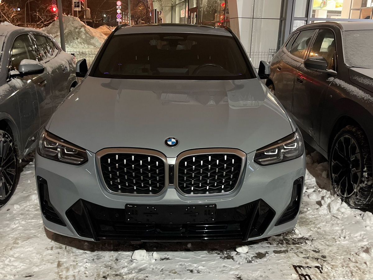 Автомобиль BMW X4 II (G02) [рестайлинг] 2.0 AT 4WD (184 л.с.) M Sport Pure Серый 2024 с пробегом 6 303 км