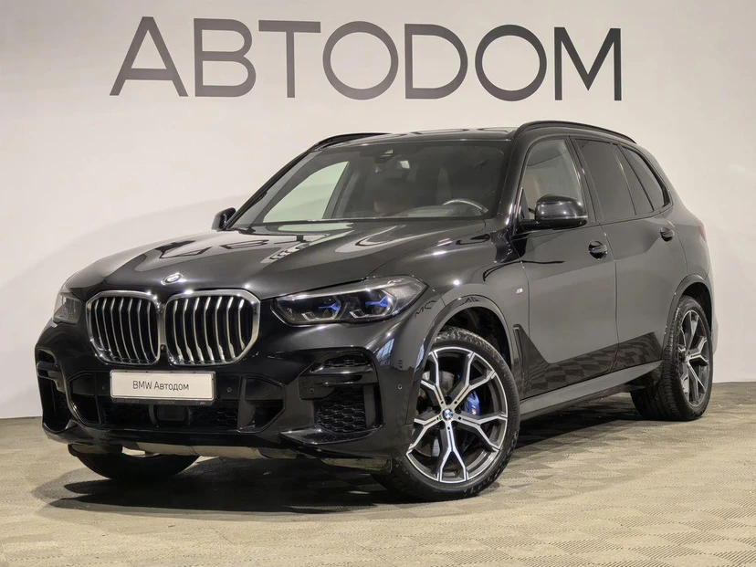 BMW X5 IV поколение (G05) 3.0d AT 4WD (249 л.с.) M Sport Чёрный 2022 с пробегом 31 770 км