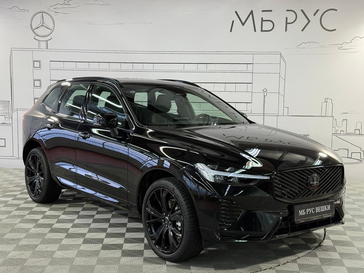 Автомобиль Volvo XC60 II [2-й рестайлинг] 2.0 AT 4WD (250 л.с.) Zhiyi Deluxe Чёрный 2025 с пробегом 25 км