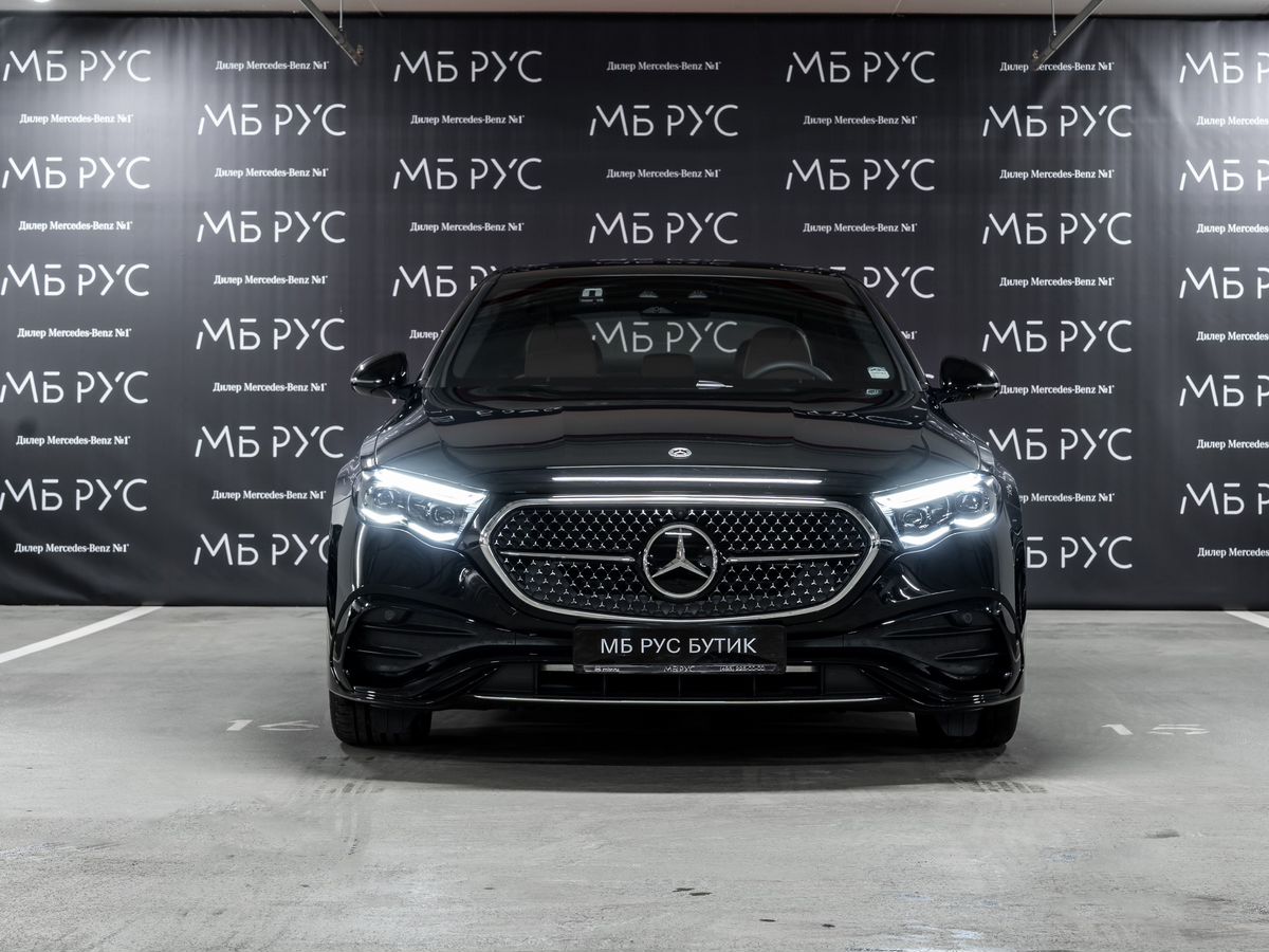 Автомобиль Mercedes-Benz E-Класс VI поколение (W214/S214) 2.0 AT 4Matic (258 л.с.) AMG Line Чёрный 2025 с пробегом 2 112 км