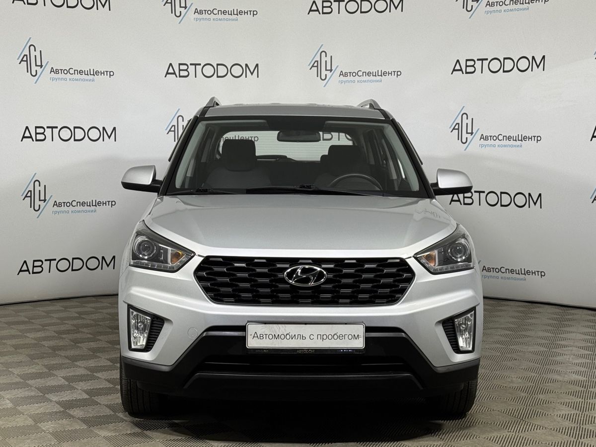 Автомобиль Hyundai Creta I поколение 2.0 AT (149 л.с.) Travel + Advanced Серый 2020 с пробегом 48 976 км