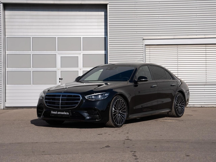 Автомобиль Mercedes-Benz S-Класс VII поколение (W223) 3.0d AT 4Matic (313 л.с.) Base Чёрный 2024