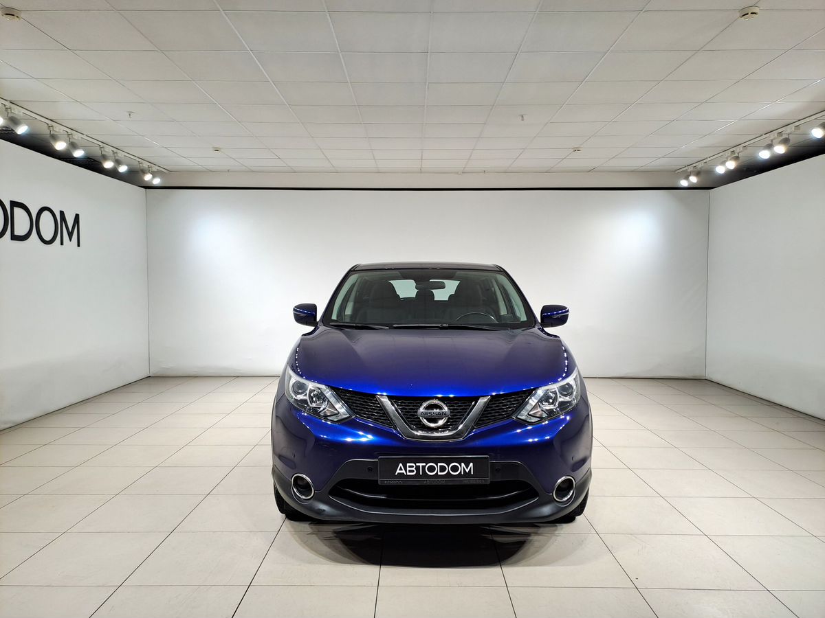 Автомобиль Nissan Qashqai II поколение 2.0 CVT 4WD (144 л.с.) SE ЯндексАвто Синий 2018 с пробегом 75 412 км