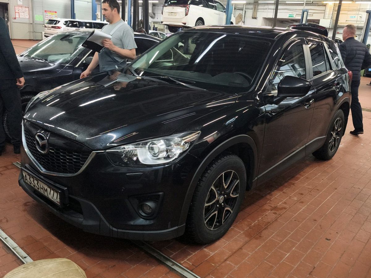 Автомобиль Mazda CX-5 I поколение 2.5 AT 4WD (192 л.с.) Supreme Чёрный 2013 с пробегом 205 698 км