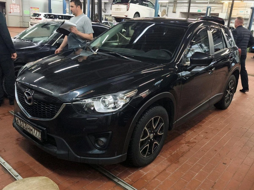 Автомобиль Mazda CX-5 I поколение 2.5 AT 4WD (192 л.с.) Supreme Чёрный 2013 с пробегом 205 698 км