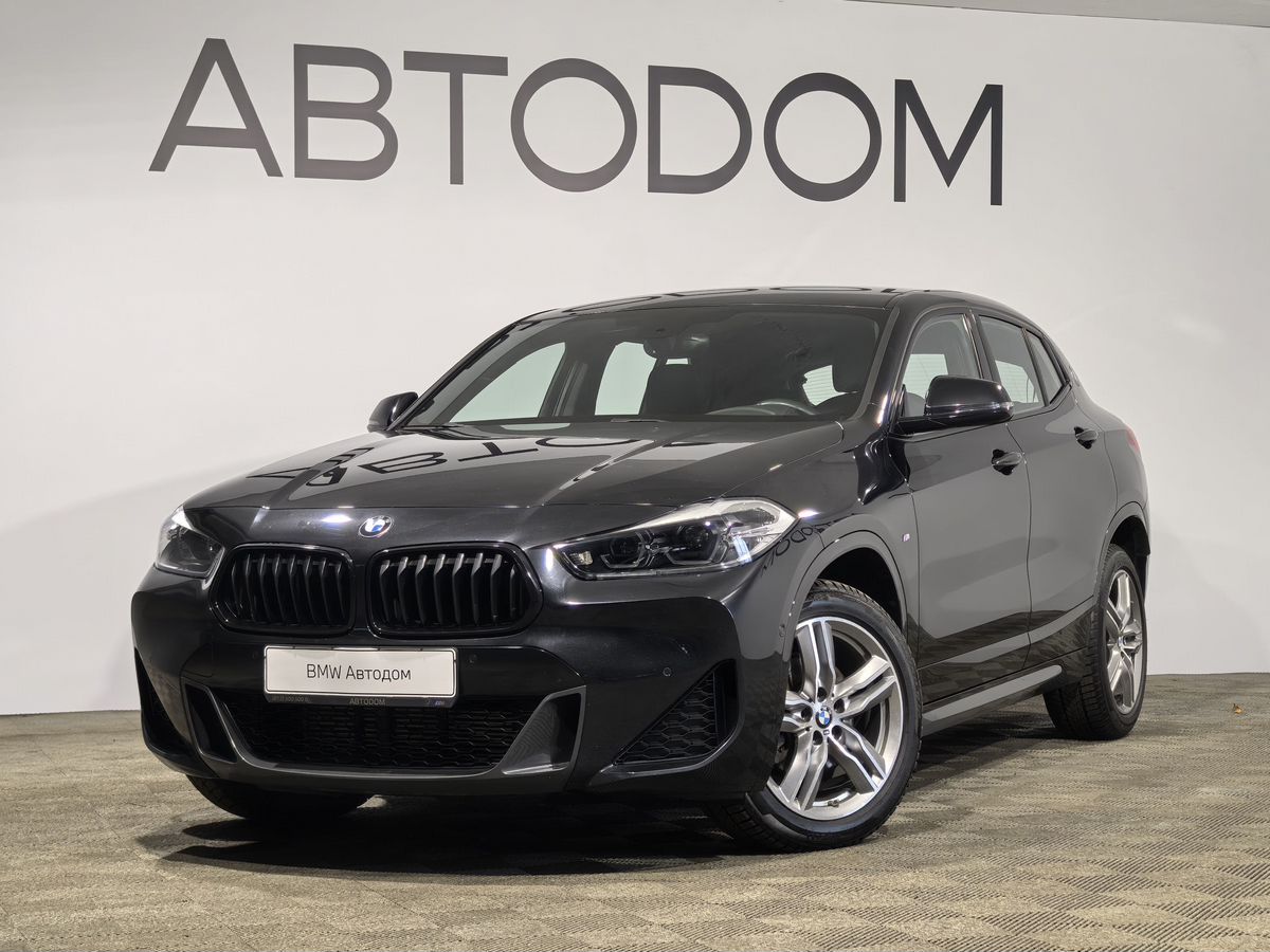 Автомобиль BMW X2 I поколение (F39) 2.0d AT 4WD (150 л.с.) M Sport Чёрный 2022 с пробегом 84 156 км