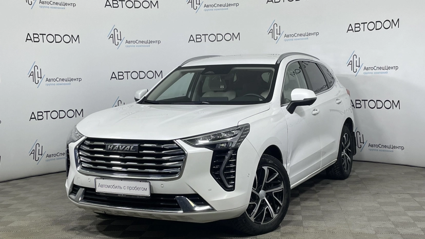 Автомобиль Haval Jolion I поколение 1.5 AMT 4WD (150 л.с.) Premium Белый 2022 с пробегом 67 803 км