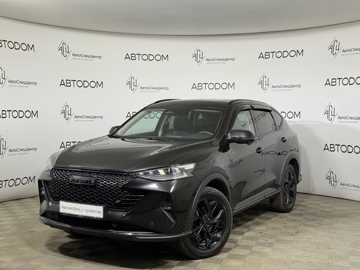 Автомобиль Haval F7 I [рестайлинг] 2.0 AMT 4WD (190 л.с.) Tech Plus Чёрный 2023 с пробегом 66 802 км