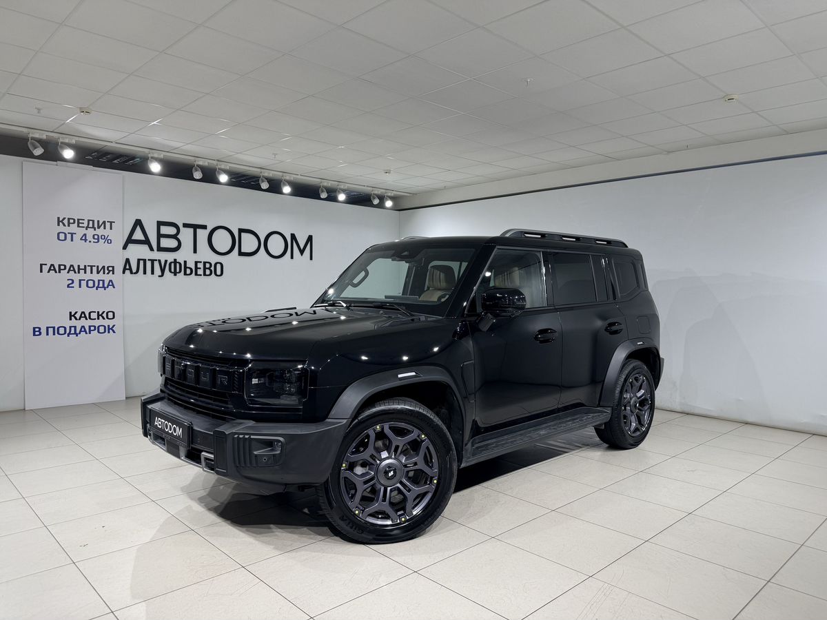 Jetour T2 I поколение 2.0 AMT 4WD (245 л.с.) Expedition Чёрный 2024 с пробегом 10 000 км
