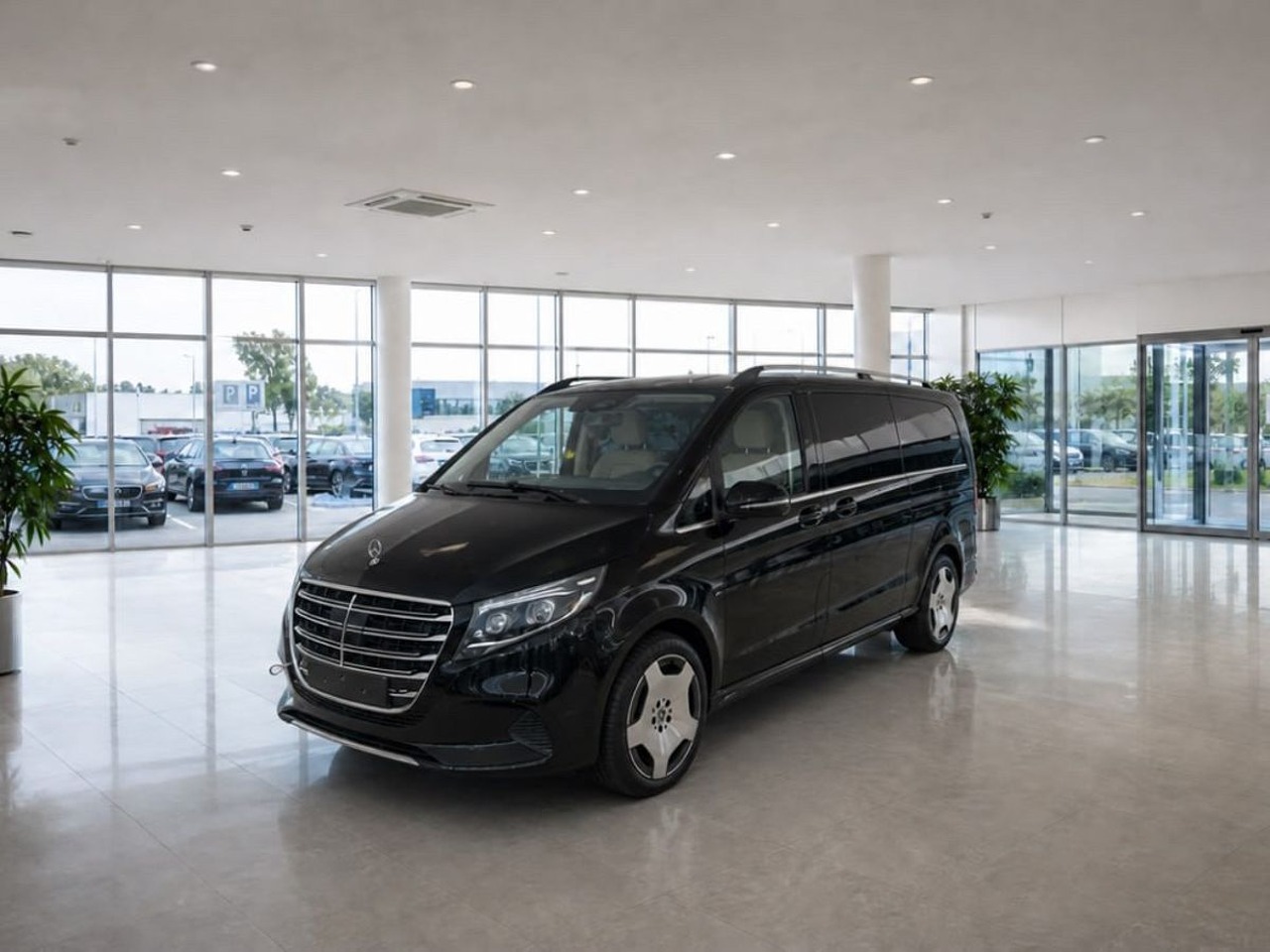 Mercedes-Benz V-Класс II (W447) [2-й рестайлинг] 2.0d AT 4Matic Extra Long (237 л.с.) Exclusive Чёрный 2026 