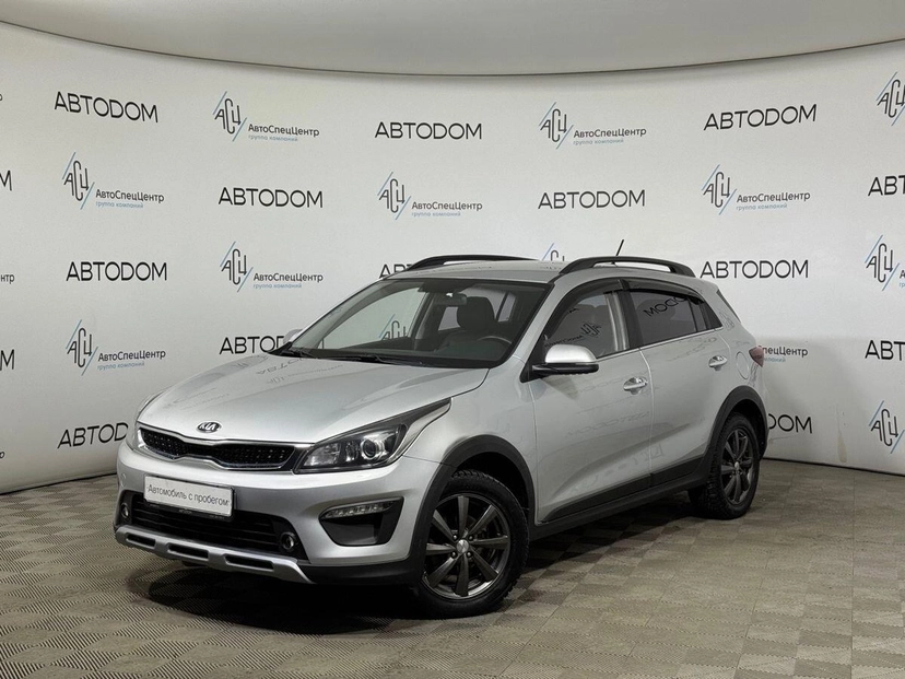 Автомобиль Kia Rio IV поколение 1.6 AT (123 л.с.) Prestige Серебристый 2020 с пробегом 61 167 км