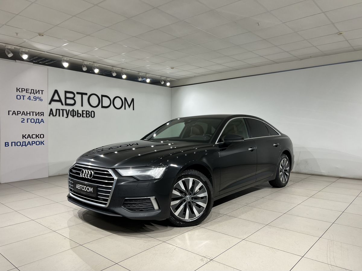 Audi A6 V поколение (C8) 2.0 AMT 4WD (245 л.с.) Design Чёрный 2019 с пробегом 282 163 км