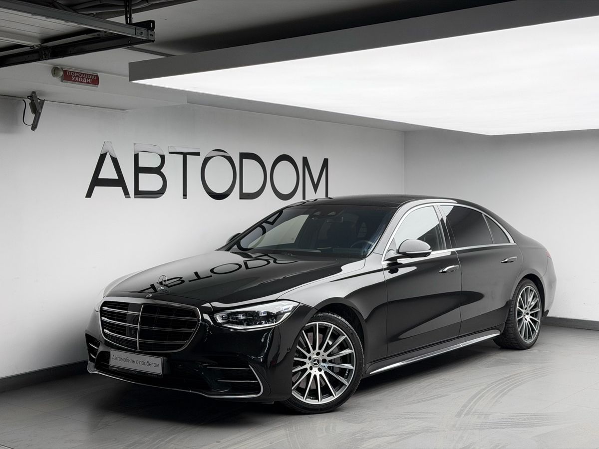Mercedes-Benz S-Класс VII поколение (W223) 500 3.0 AT 4Matic (435 л.с.) Base Чёрный 2021 с пробегом 147 727 км