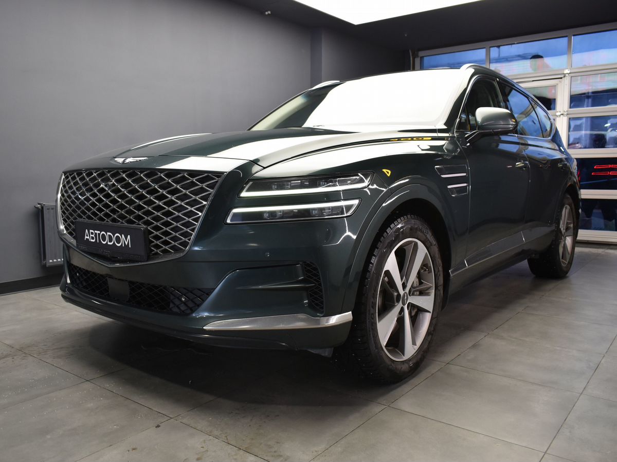 Genesis GV80 I поколение 3.0d AT 4WD (249 л.с.) Premium Зелёный 2021 с пробегом 146 779 км
