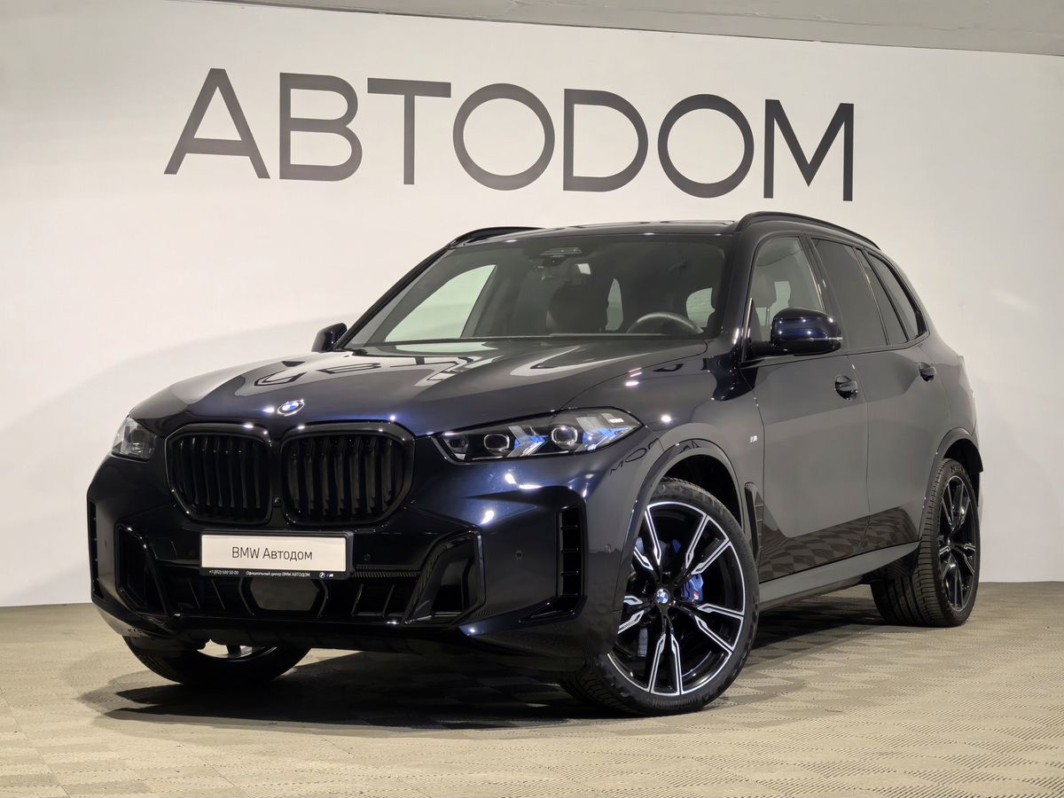 BMW X5 IV (G05) [рестайлинг] 3.0d AT 4WD (286 л.с.) M Sport Чёрный 2025 