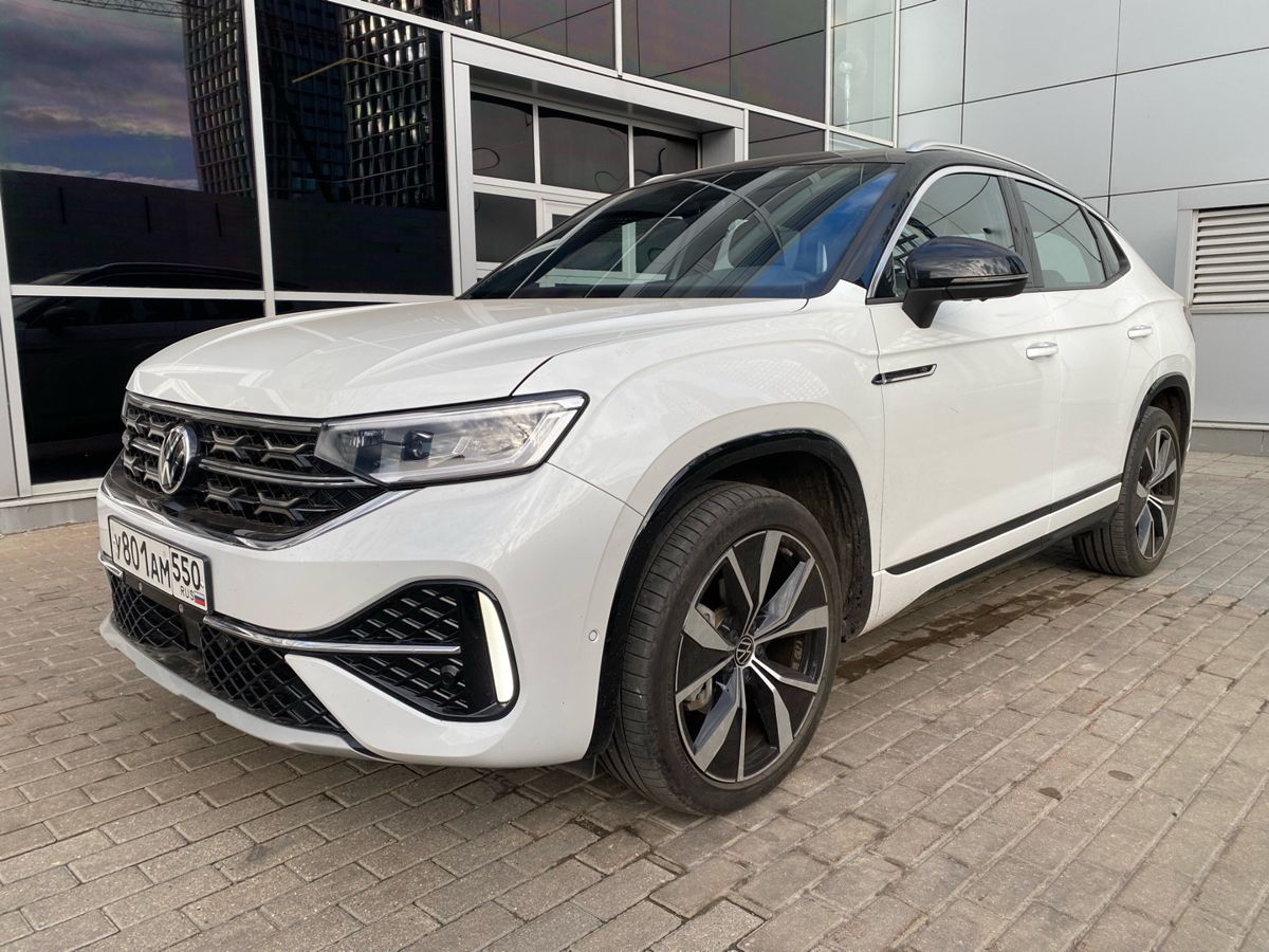Volkswagen Tayron I [рестайлинг] 2.0 AMT 4WD (220 л.с.) Flagship Smart Edition Белый 2023 с пробегом 11 561 км
