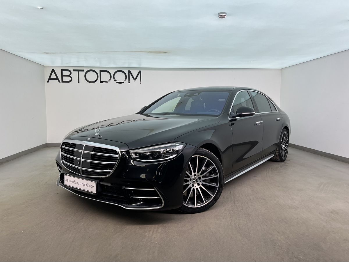 Mercedes-Benz S-Класс VII поколение (W223) 450 3.0 AT 4Matic (367 л.с.) Premium Чёрный 2021 с пробегом 32 891 км