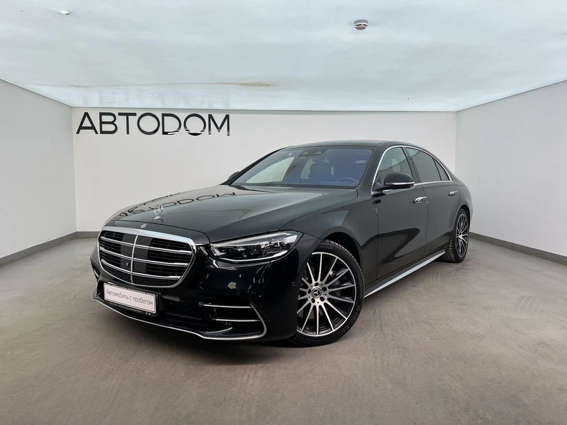 Mercedes-Benz S-Класс VII поколение (W223) 450 3.0 AT 4Matic (367 л.с.) Premium Чёрный 2021 с пробегом 32 891 км