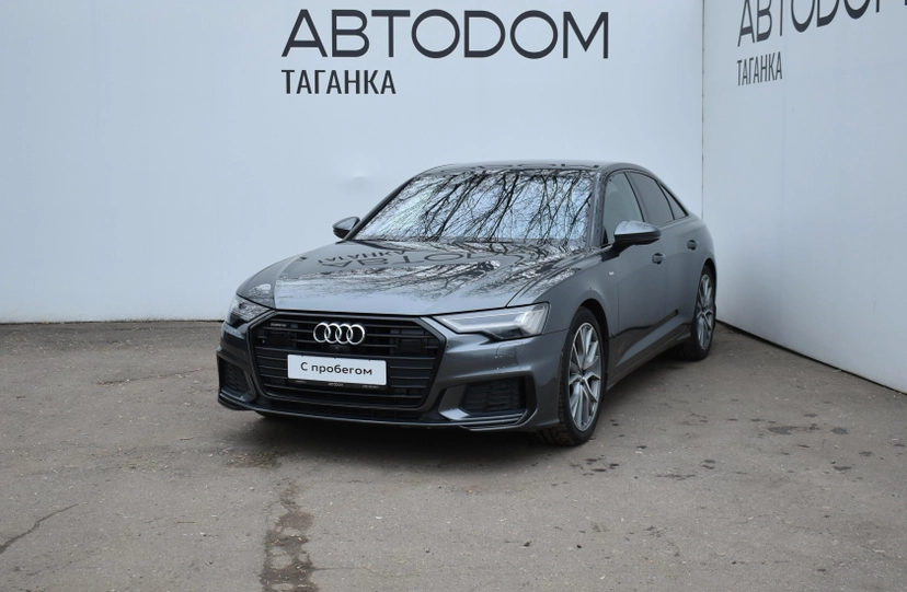 Автомобиль Audi A6 V поколение (C8) 3.0 AMT 4WD (340 л.с.) Sport Серый 2018 с пробегом 113 049 км