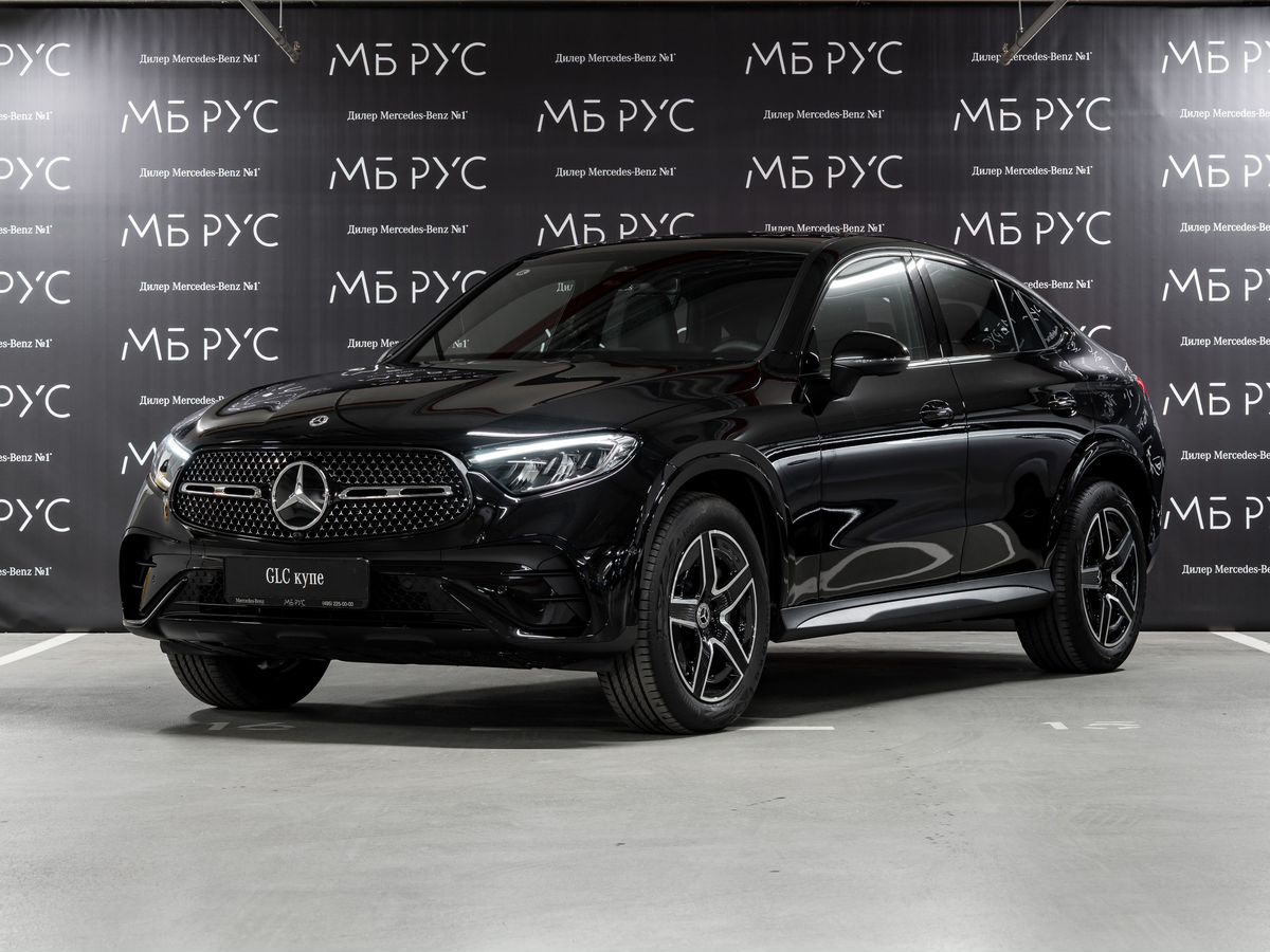 Автомобиль Mercedes-Benz GLC coupe II поколение (C254) 2.0 AT 4Matic (204 л.с.) Base Чёрный 2025 с пробегом 20 км