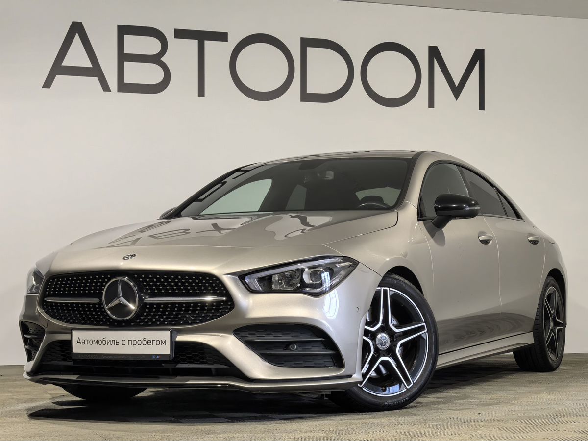 Mercedes-Benz CLA II поколение (C118/X118) 200 1.3 AMT (150 л.с.) Sport Бежевый 2020 с пробегом 69 397 км
