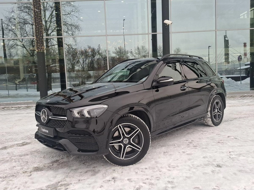 Автомобиль Mercedes-Benz GLE II поколение (V167) 350 2.9d AT 4Matic (272 л.с.) Base Чёрный 2020 с пробегом 130 890 км