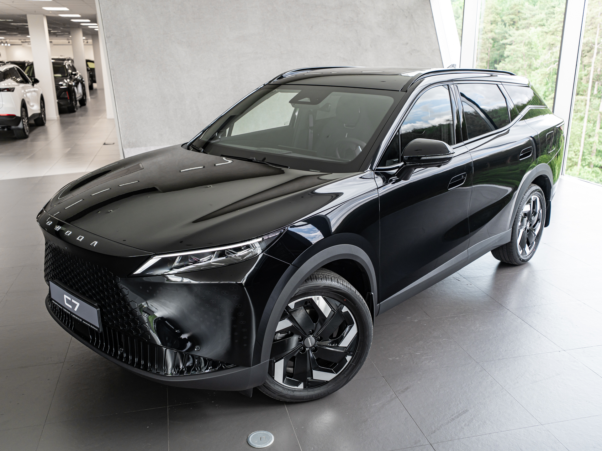 OMODA C7 I поколение 1.6 AMT 4WD (150 л.с.) Стиль Чёрный 2026 