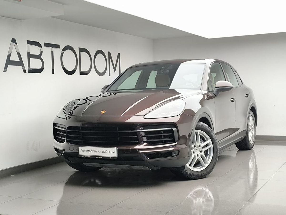 Porsche Cayenne III поколение 3.0 AT 4WD (340 л.с.) Base Коричневый 2018 с пробегом 29 228 км