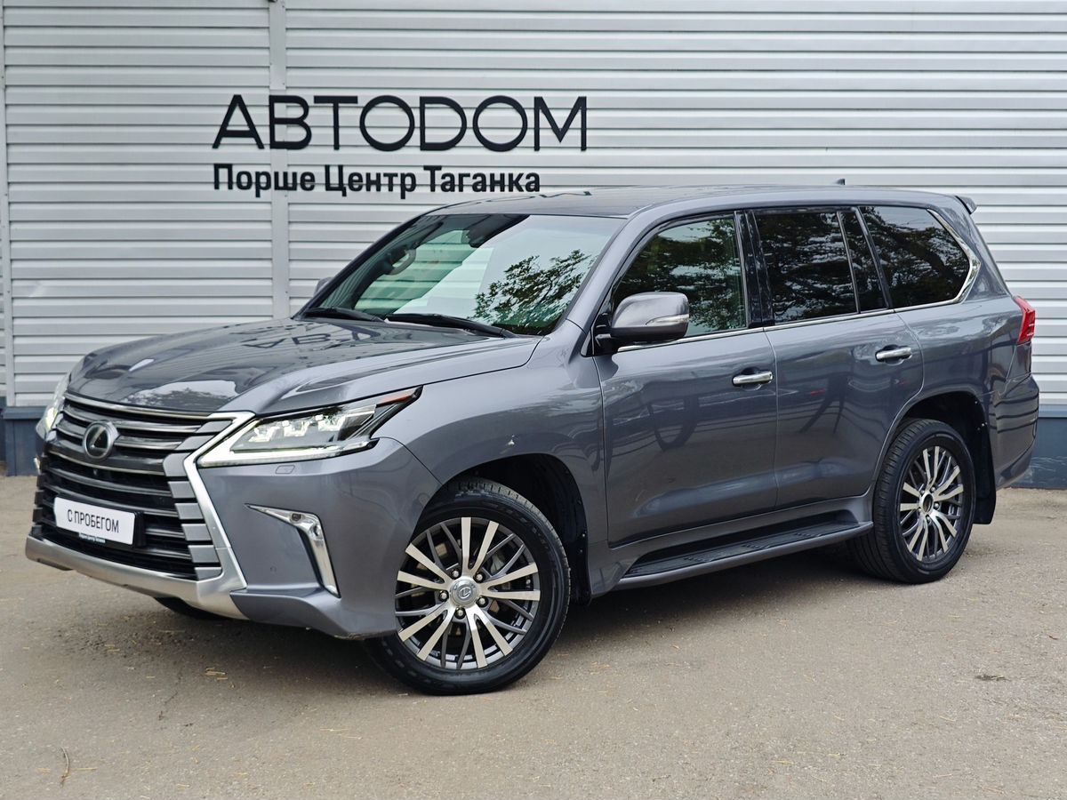Lexus LX III [2-й рестайлинг] 4.5d AT 4WD (272 л.с.) Executive Серый 2019 с пробегом 221 444 км