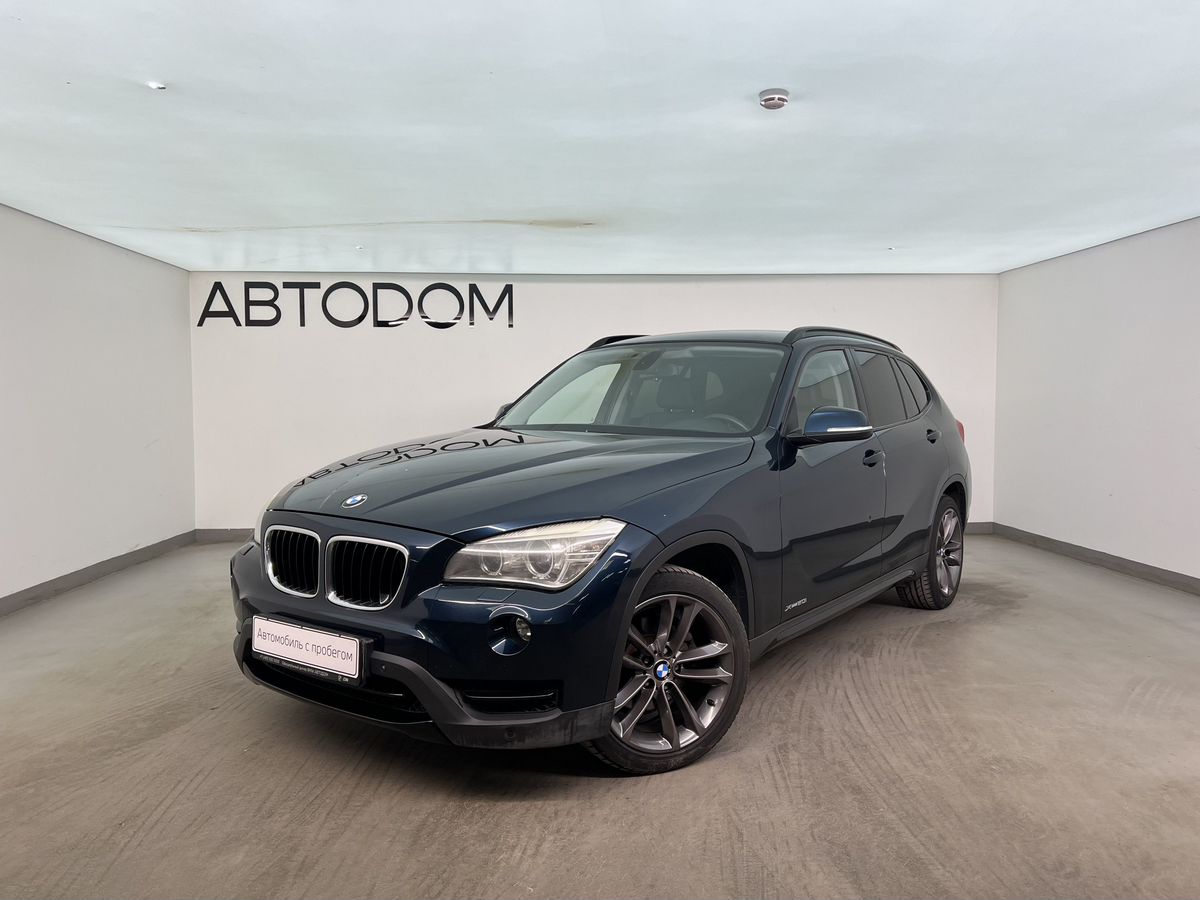 BMW X1 I (E84) [рестайлинг] 2.0 AT 4WD (184 л.с.) Локальная сборка Синий 2012 с пробегом 115 384 км