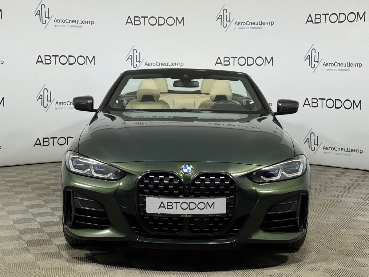 Автомобиль BMW 4 серии II поколение (G22/G23/G26) M440 3.0 AT 4WD (387 л.с.) M Special Зелёный 2021 с пробегом 21 936 км